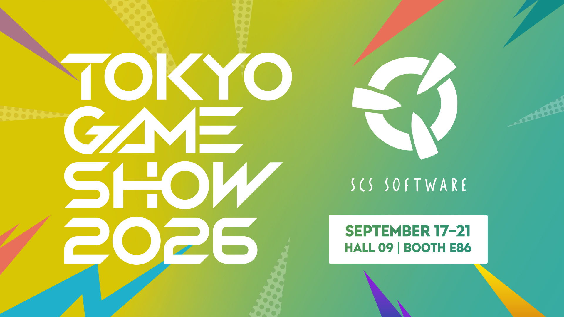 SCS Software's blog: Tokyo Game Show 2026