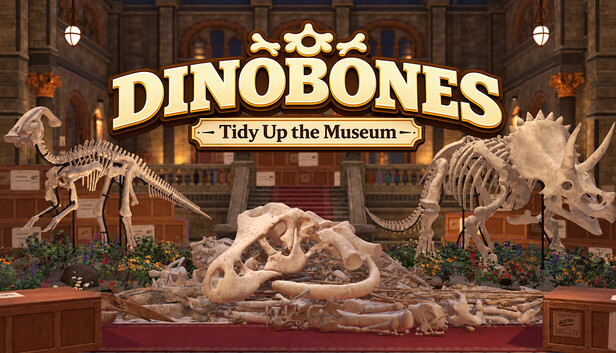 Save 10% on DinoBones: Tidy Up the Museum on Steam