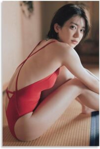 Amazon.co.jp: Onishi Momoka Swimsuit Bishi Limited Poster (17) Canvas Art Poster Wall Art Picture Print Modern Bedroom Decor Poster Home Artwork 16x24inch (40x60cm) : Home & Kitchen
