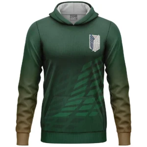 Survey Corps Attack on Titan Lightweight Hoodie | Anime Ape