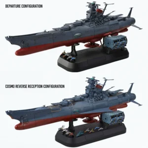 1/1000 Space Battleship Yamato 3199 Deluxe Set