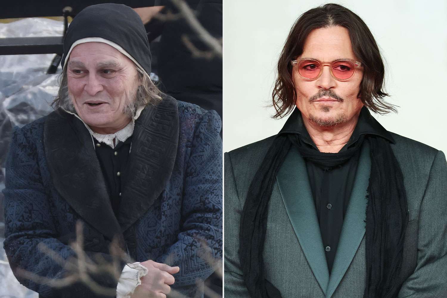 Johnny Depp Looks Unrecognizable in Costume on 'A Christmas Carol' Set: Photo