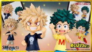 S.H.Figuarts IZUKU MIDORIYA＆ KATSUKI BAKUGO-Childhood Set- : SHFiguarts.com