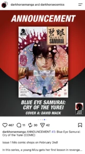 Blue Eye Samurai comic! Can't wait for this to drop 🙌 : r/BlueEyeSamurai