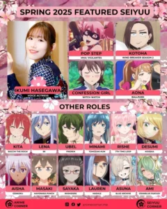 🌸 Daily Spring 2025 Featured Seiyuu: Ikumi Hasegawa : r/TokidokiBosottoRoshia