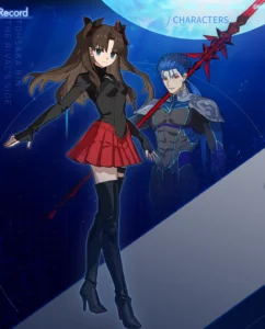 Kars on X: "Preview for Rin Tohsaka, Rani VIII, Shinji Matou, and their Servants in FATE/EXTRA RECORD" / X