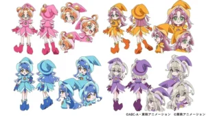 Star Detective Precure!" x "Ojamajo Doremi" collaboration visual and character visual for the Halloween special episode of "Star Detective Precure!" which will air on 25 October : r/anime