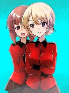 Miho Finally Decided To Transfer To St Gloriana To Spend More Time With Alice And Darjeeling : r/GIRLSundPANZER