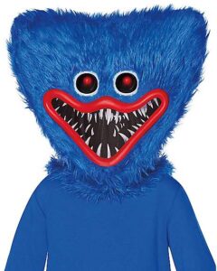 Light-Up Huggy Wuggy Full Mask - Poppy Playtime - Spirithalloween.com