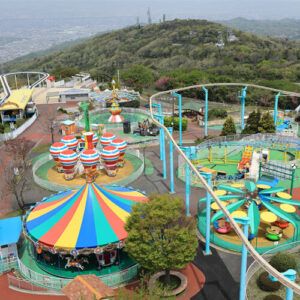 Ikoma Sanjo Amusement Park | A free amusement park with spectacular views and night views | OSAKA-INFO