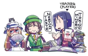 Trainer is catching up with horse history [@lunaticmonster] : r/UmaMusume