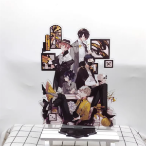 Anime Bungo Stray Dogs 15cm 10th Anniversary Acrylic Plaque Figure Toy Gift