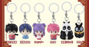 GASHAPON Unveils "Ranma ½ Marker Charms" Capsule Toys, Featuring Ranma and Martial Arts Masters!