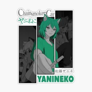 Yani Neko Sticker