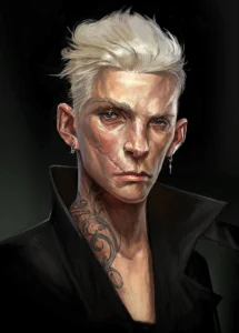 Artwork Female Thug Portrait 2 | Dishonored 2 | Arkane Studios | Cook and Becker