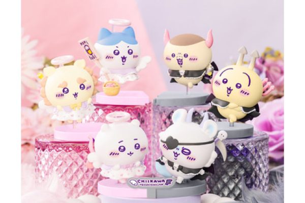 ちいかわ、ハチワレ、うさぎが二日酔い!? 天使と悪魔のギュンかわフィギュアや赤ちゃん姿の箸置きも☆新グッズが登場！ 2枚目の写真・画像 | アニメ！アニメ！