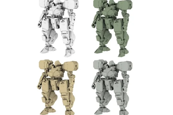 Kikou Sensen Capsule-Dou Wave 1 Paracrax Box of 6 Model Kits