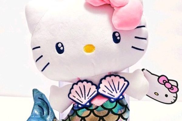 Sanrio Hello Kitty Cute Rainbow Mermaid 10" Plush Figure Stuffed Girl Doll Gift | eBay
