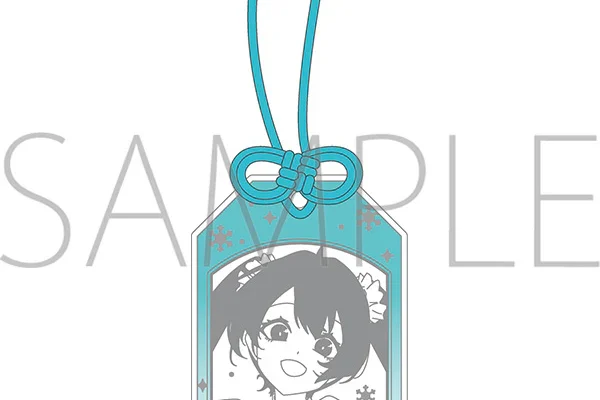 (Goods - Keychain) Hatsune Miku Series Acrylic Omamori (Good Luck Charm) Style Keychain / Hatsune Miku