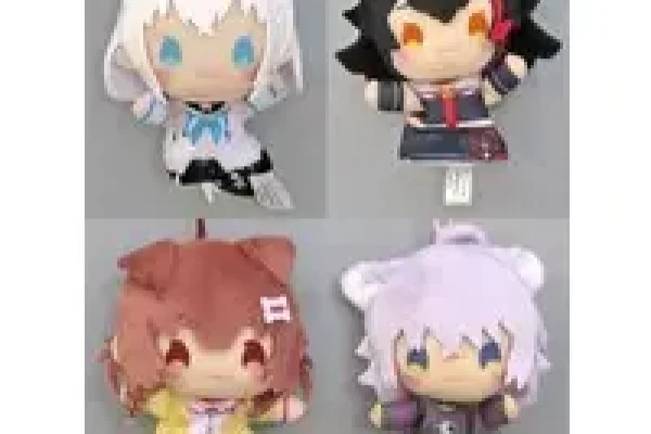 Full Set) hololive - Plush Strap - Finger Puppet - Shirakami Fubuki & Inugami Korone & Nekomata Okayu & Ookami Mio (全4種セット 指パペット-ホロライブゲーマーズ- 「バーチャルYouTuber ホロライブプロダクション」) (USED) | Official Japanese Merchandise - Goods