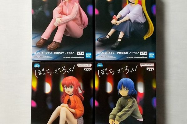 Bocchi the Rock Figure Hitori Gotoh Nijika Ijichi Ryo Yamada Ikuyo Kita Set of 4