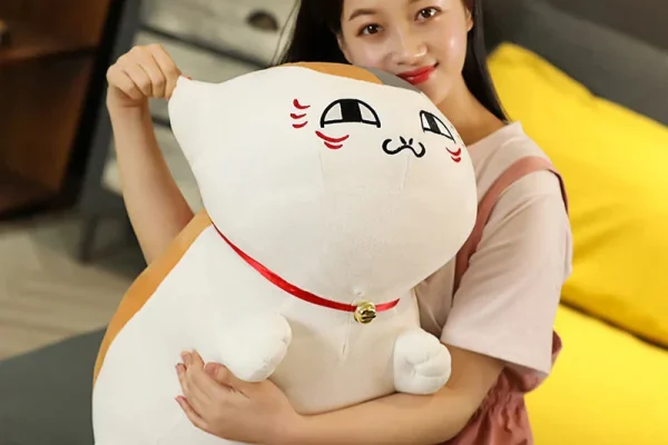 Natsume Yuujinchou Nyanko Cat White Black Plushie – Kawaiies