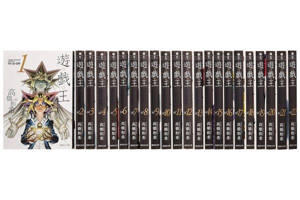 Shueisha Bunko Yu-Gi-Oh! All 22 Volumes Complete Set Paperback Comic Version New