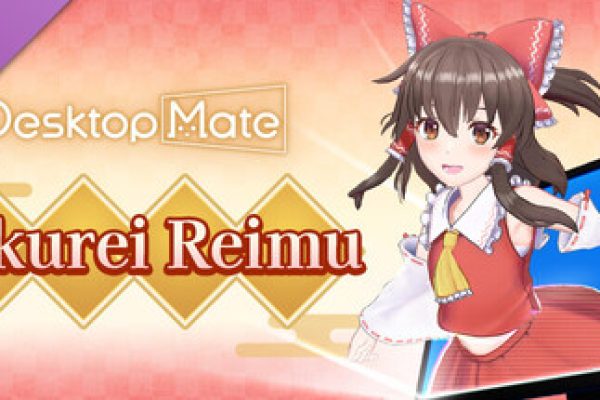 Desktop Mate Touhou Project Hakurei Reimu DLC