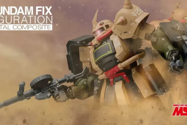 Gundam MSV's Classic Zaku Desert Type Returns for New Hajime Katoki Produced Premium Figure