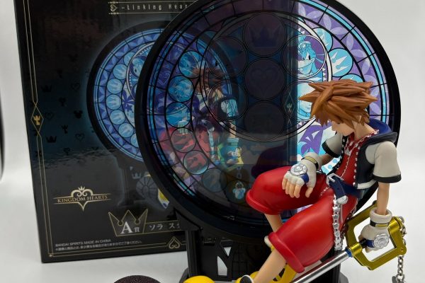 Kingdom Hearts Ichiban Kuji Sora Statue Linking Hearts Prize A Japan Authentic | eBay