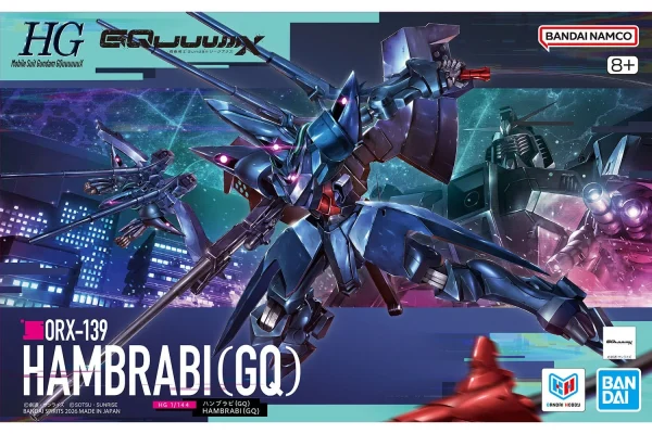 HG 1/144 ORX-139 Hambrabi (GQ) | Bandai High Grade Gunpla | GKgundamkit – GKgundamkit - Delivering premium Gundam kits worldwide