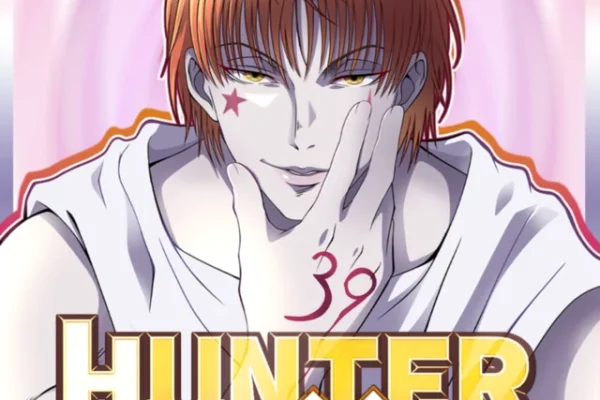 I drew Hisoka from the cover of Volume 39 : r/HunterXHunter
