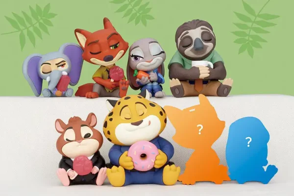 PERIHAPI! Katazun Hug Zootopia: 1Box (8pcs) | HLJ.com