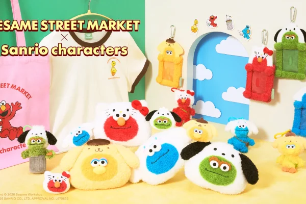 Elmo Teams Up with Hello Kitty for New Sesame Street x Sanrio Collab Collection