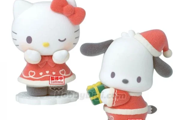 Banpresto Prize Figure - Hello Kitty & Pochacco Fluffy Puffy Santa Ver. "Sanrio Characters" | HobbyDigi.com Online Shop