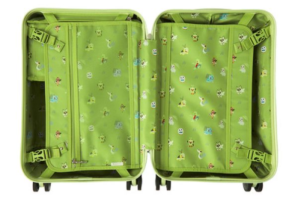 Pokemon 30th Anniversary: Timeless Adventure Unova Carry-On Suitcase, Grass Type | NYC Plushie Shop