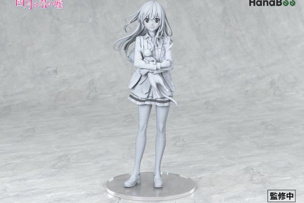 HanaBee reveals the unpainted prototype sample for the 1/6 scale figure of Miyazono Kaori from “Your Lie in April”. ⟢ Stay tuned for more informations. #YourLieinApril #四月は君の嘘