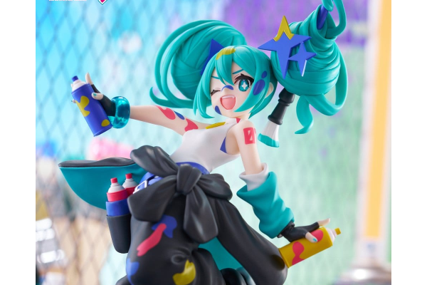 Figurine Hatsune Miku Figure Muchute Paint Girl Another Color Ver. 23...