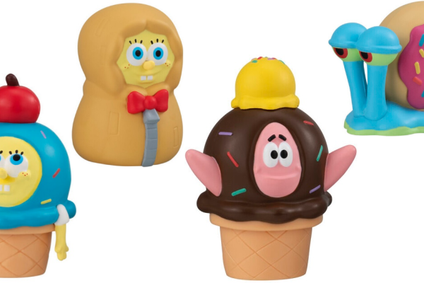 GASHAPON Unveils "SpongeBob: Mouth Full Hide-and-Seek" Capsule Toys, Featuring Beloved Characters as Delicious Desserts!