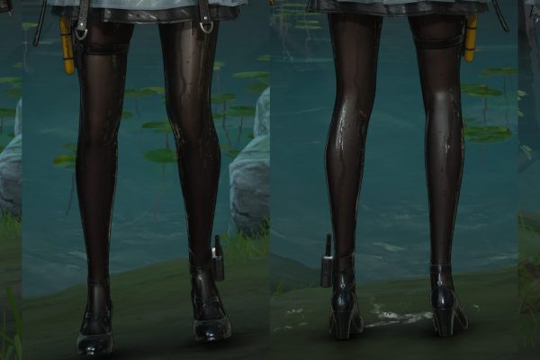 Admiring the wet texture of Perlica in high-res. : r/Endfield