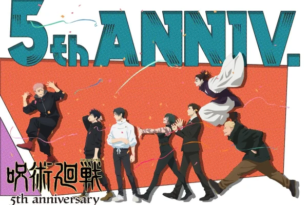 JUJUTSU KAISEN Anime Unveils Full 5th Anniversary Visual - Crunchyroll News