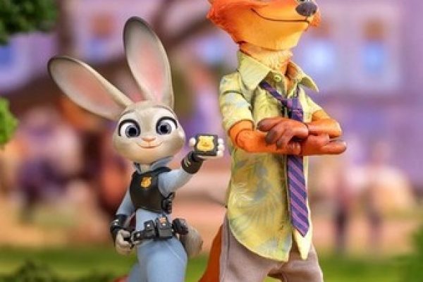 GONG Zootopia Judy Hopps and Nick Wilde Action Figure new in stock | eBay