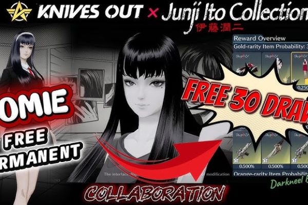 【KNIVES OUT】 🌀💀 JUNJI ITO COLLECTION Collaboration Item & Stuff Preview || Free TOMIE + 30 Draws 🎁