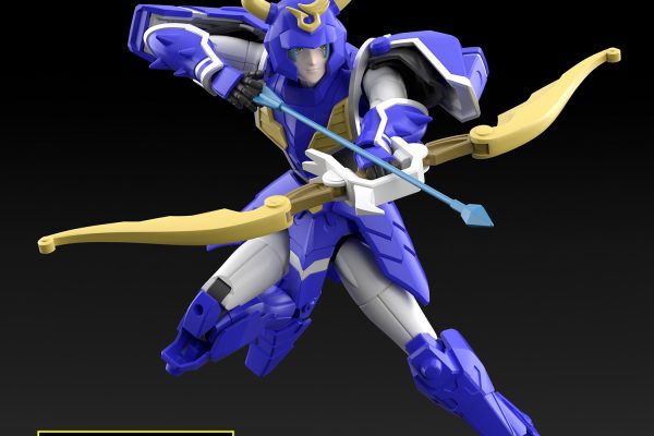 30MF ✕ Yoroiden Samurai Troopers 'Sokyu no Kaito Plastic Model' Flexible Articulated Body Combined with Armor Swapping Mechanism!
