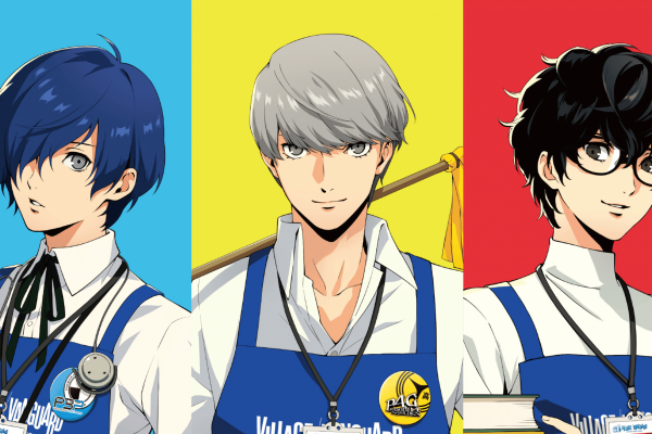 New Persona 3, 4 & 5 Protagonists Illustration Revealed Via Merch Collab - Noisy Pixel
