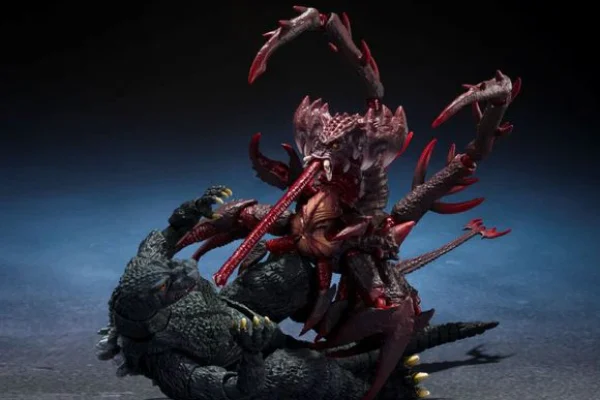 Godzilla vs Destoroyah: Godzilla Jr & Destoroyah Evolution Set S.H.MonsterArts Figure