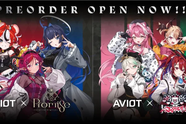 hololive English -Promise- & -Justice- Collaborate with AVIOT for Special Edition Wireless Earphones | NEWS | hololive official website