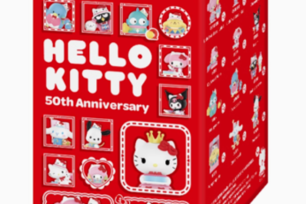 Pop Mart x Sanrio Characters Hello Kitty 50th Anniversary One Random Blind Box