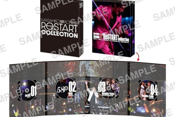 Masahiko Kondo｢ReSTART collection｣Blu-ray BOX【完全生産限定盤】・近藤真彦 | Sony Music Shop・CD・DVD・ﾌﾞﾙｰﾚｲ・ｱｰﾃｨｽﾄｸﾞｯｽﾞ・書籍・雑誌の通販