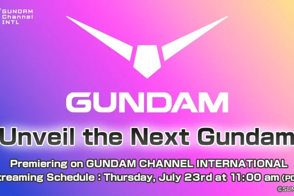 A New Gundam Anime Will Be Announced On YouTube This July 24 - THE MAGIC RAIN